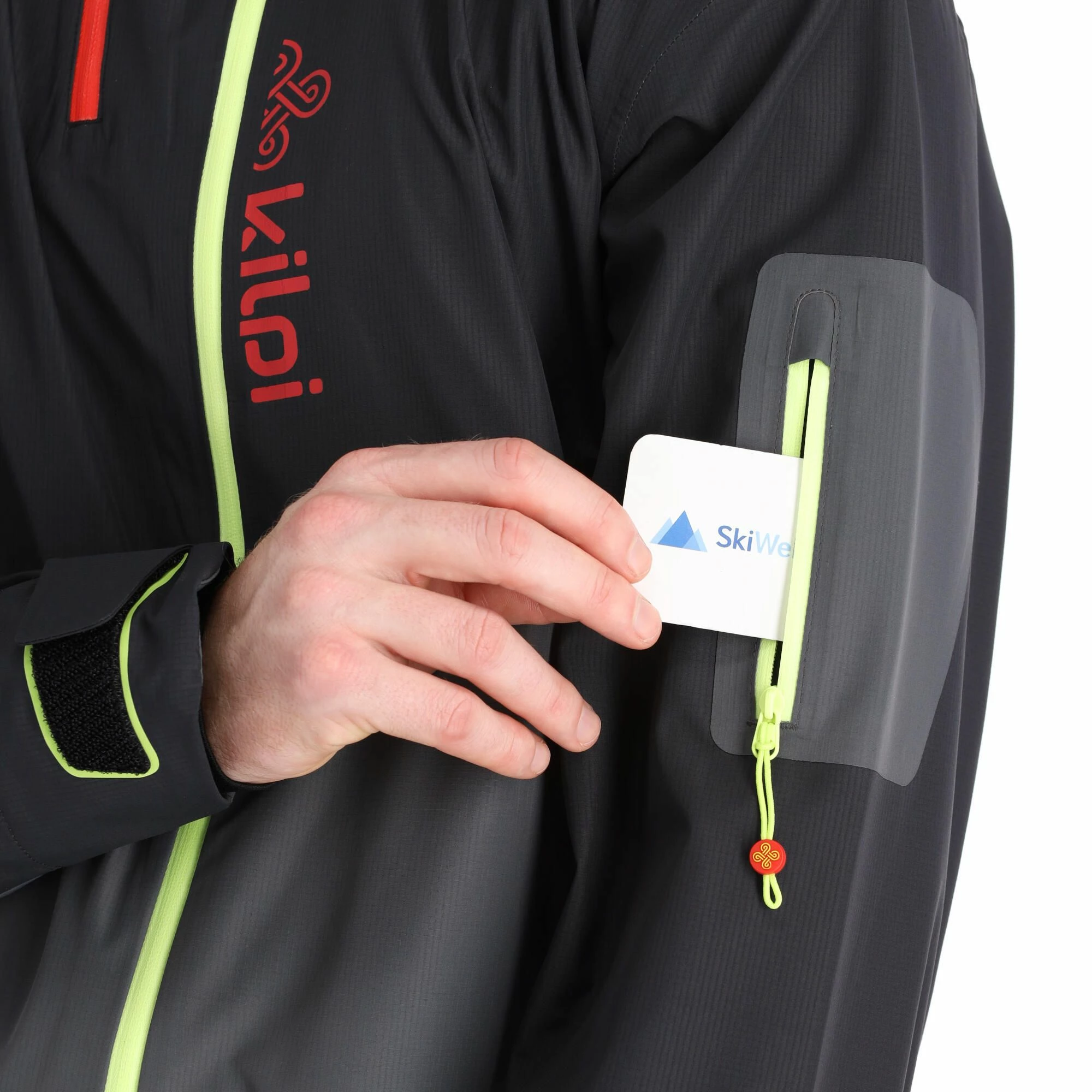 Kilpi, Metrix-M Hardshell Ski-jas Heren Zwart 10 Kilpi, Metrix-M Hardshell Ski-jas Heren Zwart - Afbeelding 8