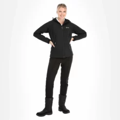 Kilpi, Mila-W Softshell Ski-jas Dames Zwart