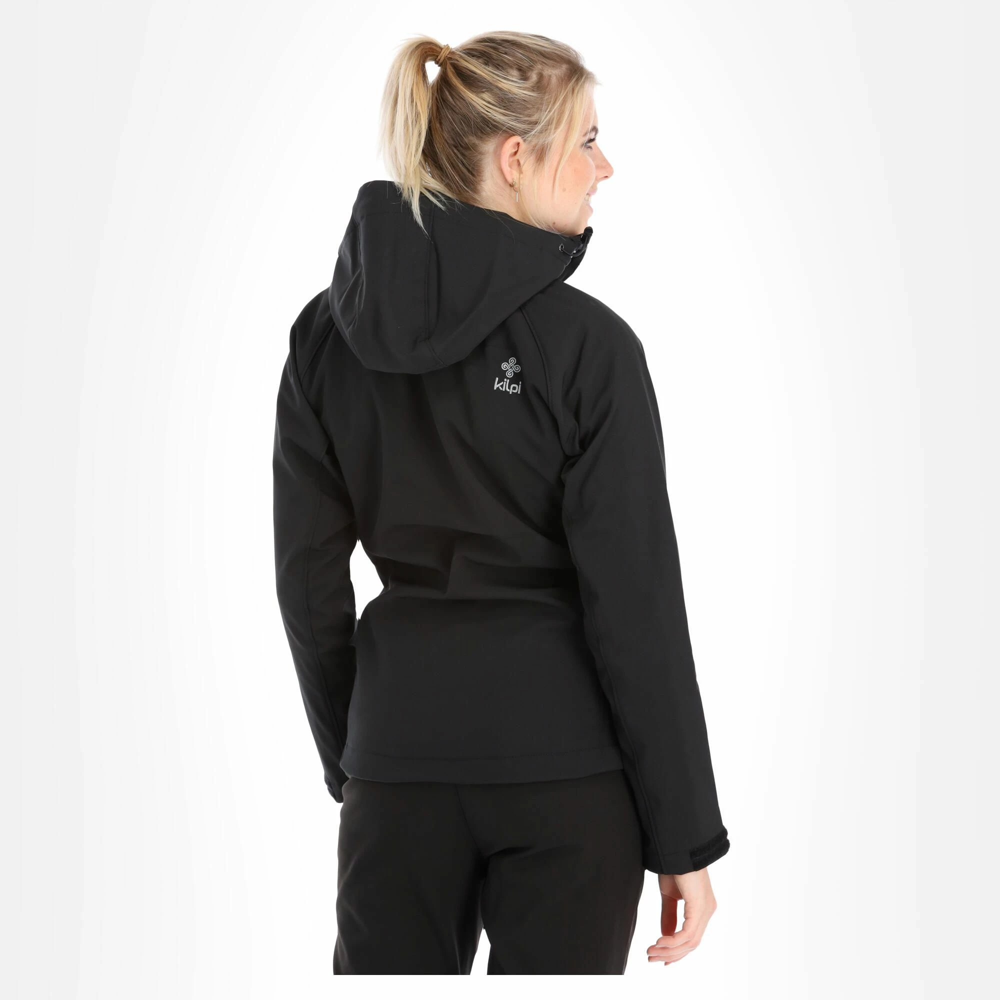 Kilpi, Mila-W Softshell Ski-jas Dames Zwart 5 Kilpi, Mila-W Softshell Ski-jas Dames Zwart - Afbeelding 3