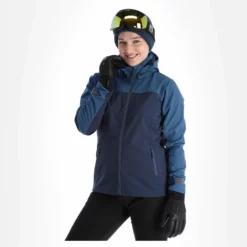Kilpi, Ravia-W Softshell Ski-jas Dames Dark Blauw