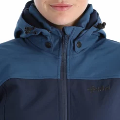 Kilpi, Ravia-W Softshell Ski-jas Dames Dark Blauw -XUEFENG EXTREME OUTFIT kilpi ravia w ac softshell jas dames dark blauw 22kilpi109v1 BI 07 1