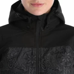 Kilpi, Ravia-W Softshell Ski-jas Dames Dark Grijs -XUEFENG EXTREME OUTFIT kilpi ravia w ac softshell jas dames dark grijs 22kilpi109v3 BI 07