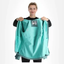 Kilpi, Ravia-W Softshell Ski-jas Dames Dark Groen -XUEFENG EXTREME OUTFIT kilpi ravia w ac softshell jas dames dark groen 22kilpi109v5 BI 06