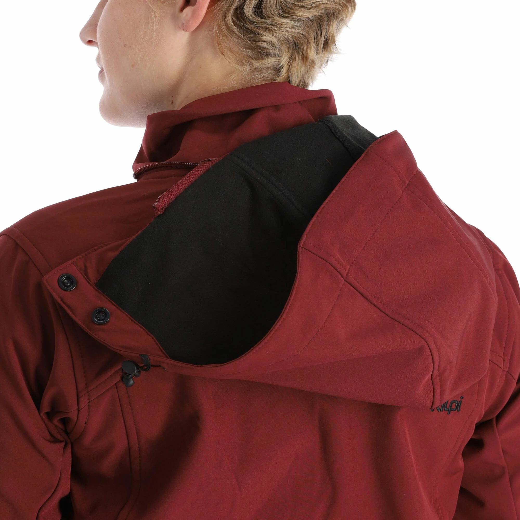 Kilpi, Ravia-W Softshell Ski-jas Dames Dark Rood 9 Kilpi, Ravia-W Softshell Ski-jas Dames Dark Rood - Afbeelding 7