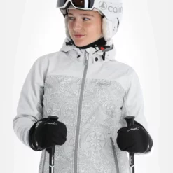 Kilpi, Ravia-W Softshell Ski-jas Dames Wit -XUEFENG EXTREME OUTFIT kilpi ravia w ac softshell jas dames wit 22kilpi109v2 BI 05