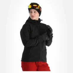 Kilpi, Ravia-W Softshell Ski-jas Dames Zwart -XUEFENG EXTREME OUTFIT kilpi ravia w ac softshell jas dames zwart 22kilpi109v6 BI 04