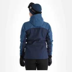 Kilpi, Ravia-W Softshell Ski-jas Grote Maten Dames Dark Blauw -XUEFENG EXTREME OUTFIT kilpi ravia w ac softshell jas plus size dames dark blauw 22kilpi128v2 BI 03 1