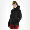 Kilpi, Ravia-W Softshell Ski-jas Grote Maten Dames Zwart -XUEFENG EXTREME OUTFIT kilpi ravia w ac softshell jas plus size dames zwart 22kilpi128v3 BI 02