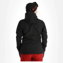 Kilpi, Ravia-W Softshell Ski-jas Grote Maten Dames Zwart -XUEFENG EXTREME OUTFIT kilpi ravia w ac softshell jas plus size dames zwart 22kilpi128v3 BI 03