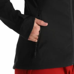 Kilpi, Ravia-W Softshell Ski-jas Grote Maten Dames Zwart -XUEFENG EXTREME OUTFIT kilpi ravia w ac softshell jas plus size dames zwart 22kilpi128v3 BI 10