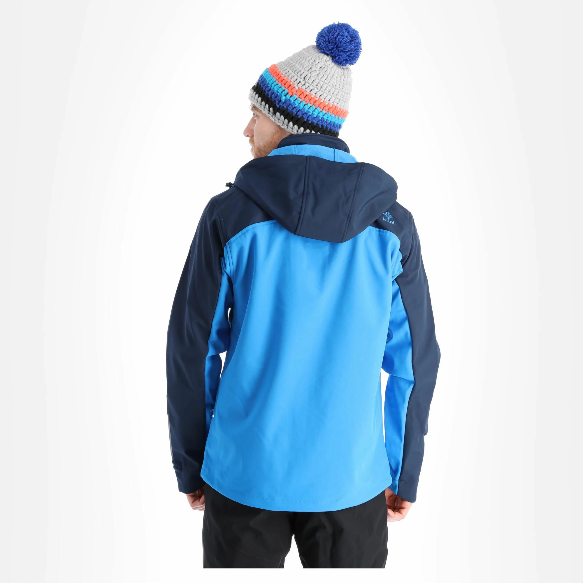 Kilpi, Ravio-M Softshell Ski-jas Heren Blauw 4 Kilpi, Ravio-M Softshell Ski-jas Heren Blauw - Afbeelding 2