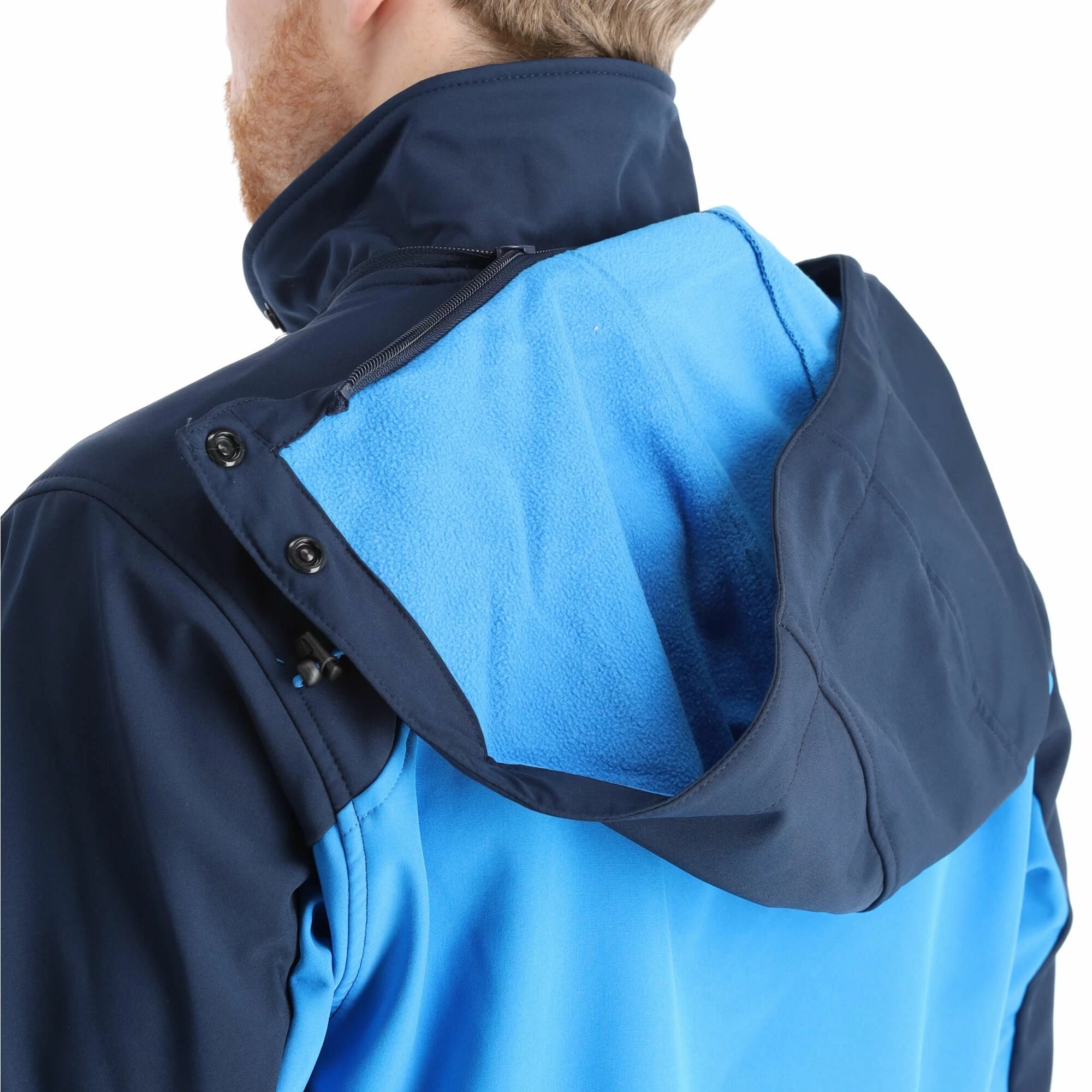 Kilpi, Ravio-M Softshell Ski-jas Heren Blauw 10 Kilpi, Ravio-M Softshell Ski-jas Heren Blauw - Afbeelding 8