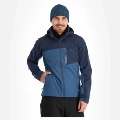 Kilpi, Ravio-M Softshell Ski-jas Heren Dark Blauw