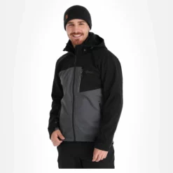Kilpi, Ravio-M Softshell Ski-jas Heren Dark Grijs
