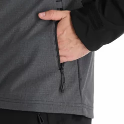 Kilpi, Ravio-M Softshell Ski-jas Heren Dark Grijs -XUEFENG EXTREME OUTFIT kilpi ravio m ac softshell jas heren dark grijs 22kilpi143v3 BI 09