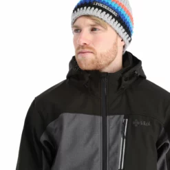 Kilpi, Ravio-M Softshell Ski-jas Heren Dark Grijs -XUEFENG EXTREME OUTFIT kilpi ravio m ac softshell jas heren dark grijs AC11kil108c BI 06