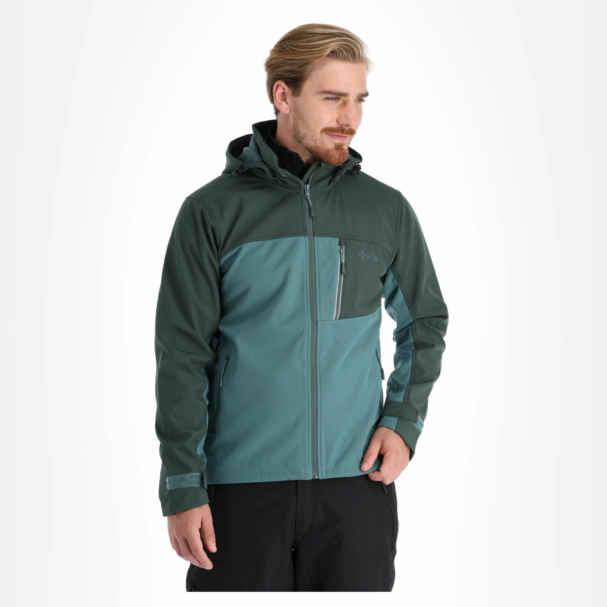 Kilpi, Ravio-M Softshell Ski-jas Heren Dark Groen 5 Kilpi, Ravio-M Softshell Ski-jas Heren Dark Groen - Afbeelding 3