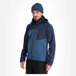 Kilpi, Ravio-M Softshell Ski-jas Grote Maten Heren Dark Blauw -XUEFENG EXTREME OUTFIT kilpi ravio m ac softshell jas plus size heren dark blauw 22kilpi161v1 BI 04