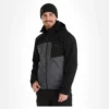 Kilpi, Ravio-M Softshell Ski-jas Grote Maten Heren Dark Grijs 1 Kilpi, Ravio-M Softshell Ski-jas Grote Maten Heren Dark Grijs -XUEFENG EXTREME OUTFIT kilpi ravio m ac softshell jas plus size heren dark grijs 22kilpi161v3 BI 02