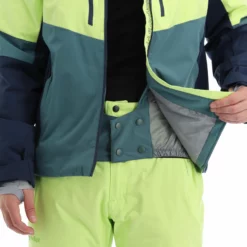 Kilpi, Sion-M Ski-jas Heren Lime Groen -XUEFENG EXTREME OUTFIT kilpi sion m aa jas gevoerd heren lime groen 22kilpi138v2 BI 07