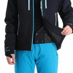 Kilpi, Team Jacket-M Ski-jas Heren Zwart -XUEFENG EXTREME OUTFIT kilpi team jacket m aa jas gevoerd heren zwart 22kilpi134v1 BI 09