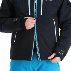 Kilpi, Team Jacket-M Ski-jas Heren Zwart -XUEFENG EXTREME OUTFIT kilpi team jacket m aa jas gevoerd heren zwart 22kilpi134v1 BI 10