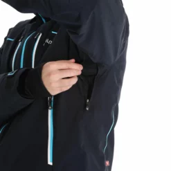 Kilpi, Team Jacket-M Ski-jas Heren Zwart -XUEFENG EXTREME OUTFIT kilpi team jacket m aa jas gevoerd heren zwart 22kilpi134v1 BI 11