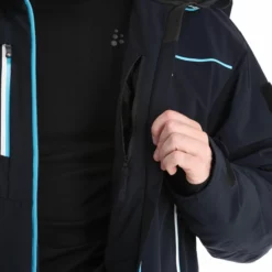 Kilpi, Team Jacket-M Ski-jas Heren Zwart -XUEFENG EXTREME OUTFIT kilpi team jacket m aa jas gevoerd heren zwart 22kilpi134v1 BI 15