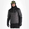 Kilpi, Teddy-M Ski-jas Heren Dark Grijs 2 Kilpi, Teddy-M Ski-jas Heren Dark Grijs -XUEFENG EXTREME OUTFIT kilpi teddy m aa jas gevoerd heren dark grijs 22kilpi139v2 BI 02