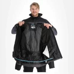 Kilpi, Teddy-M Ski-jas Heren Dark Grijs -XUEFENG EXTREME OUTFIT kilpi teddy m aa jas gevoerd heren dark grijs 22kilpi139v2 BI 05