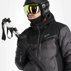 Kilpi, Teddy-M Ski-jas Heren Dark Grijs -XUEFENG EXTREME OUTFIT kilpi teddy m aa jas gevoerd heren dark grijs 22kilpi139v2 BI 06
