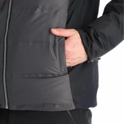 Kilpi, Teddy-M Ski-jas Heren Dark Grijs -XUEFENG EXTREME OUTFIT kilpi teddy m aa jas gevoerd heren dark grijs 22kilpi139v2 BI 11