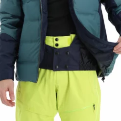 Kilpi, Teddy-M Ski-jas Heren Dark Groen -XUEFENG EXTREME OUTFIT kilpi teddy m aa jas gevoerd heren dark groen 22kilpi139v1 BI 10