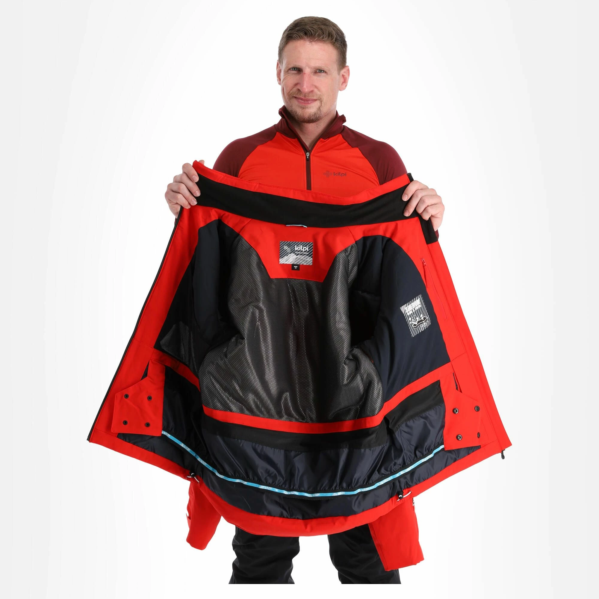 Kilpi, Tonn-M Ski-jas Heren Rood 7 Kilpi, Tonn-M Ski-jas Heren Rood - Afbeelding 5