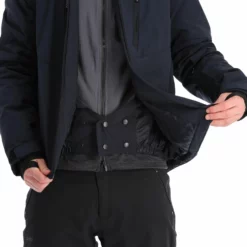 Kilpi, Tonn-M Ski-jas Heren Zwart -XUEFENG EXTREME OUTFIT kilpi tonn m aa jas gevoerd heren zwart 22kilpi137v3 BI 08