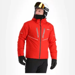 Kilpi, Tonn-M Ski-jas Grote Maten Heren Rood -XUEFENG EXTREME OUTFIT kilpi tonn m aa jas gevoerd plus size heren rood 22kilpi159v1 BI 04