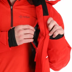 Kilpi, Tonn-M Ski-jas Grote Maten Heren Rood -XUEFENG EXTREME OUTFIT kilpi tonn m aa jas gevoerd plus size heren rood 22kilpi159v1 BI 15