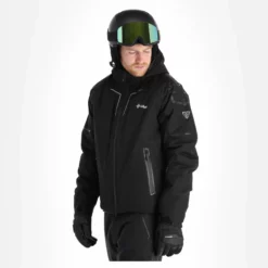 Kilpi, Turnau-M Ski-jas Heren Zwart -XUEFENG EXTREME OUTFIT kilpi turnau m aa jas gevoerd heren zwart 22kilpi136v3 BI 04