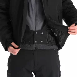 Kilpi, Turnau-M Ski-jas Heren Zwart -XUEFENG EXTREME OUTFIT kilpi turnau m aa jas gevoerd heren zwart 22kilpi136v3 BI 08