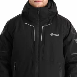 Kilpi, Turnau-M Ski-jas Grote Maten Heren Zwart -XUEFENG EXTREME OUTFIT kilpi turnau m aa jas gevoerd plus size heren zwart 22kilpi158v1 BI 11