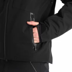 Kilpi, Turnau-M Ski-jas Grote Maten Heren Zwart -XUEFENG EXTREME OUTFIT kilpi turnau m aa jas gevoerd plus size heren zwart 22kilpi158v1 BI 13