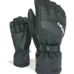 Level Patrol Ski Snowboard Gloves Black