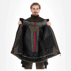 Luhta, Aakenustunturi Ski-jas Heren Dark Olive Groen -XUEFENG EXTREME OUTFIT luhta aakenustunturi aa jas gevoerd heren dark olive groen 22luhta136v2 BI 06