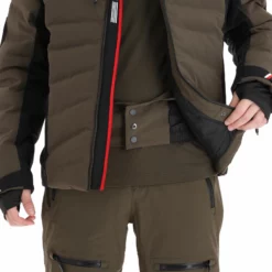 Luhta, Aakenustunturi Ski-jas Heren Dark Olive Groen -XUEFENG EXTREME OUTFIT luhta aakenustunturi aa jas gevoerd heren dark olive groen 22luhta136v2 BI 10