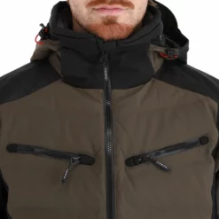 Luhta, Aakenustunturi Ski-jas Heren Dark Olive Groen -XUEFENG EXTREME OUTFIT luhta aakenustunturi aa jas gevoerd heren dark olive groen 22luhta136v2 BI 13