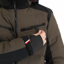 Luhta, Aakenustunturi Ski-jas Heren Dark Olive Groen -XUEFENG EXTREME OUTFIT luhta aakenustunturi aa jas gevoerd heren dark olive groen 22luhta136v2 BI 14