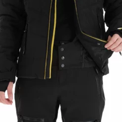 Luhta, Ahmaus Ski-jas Heren Zwart -XUEFENG EXTREME OUTFIT luhta ahmaus aa jas gevoerd heren zwart 22luhta134v2 BI 13