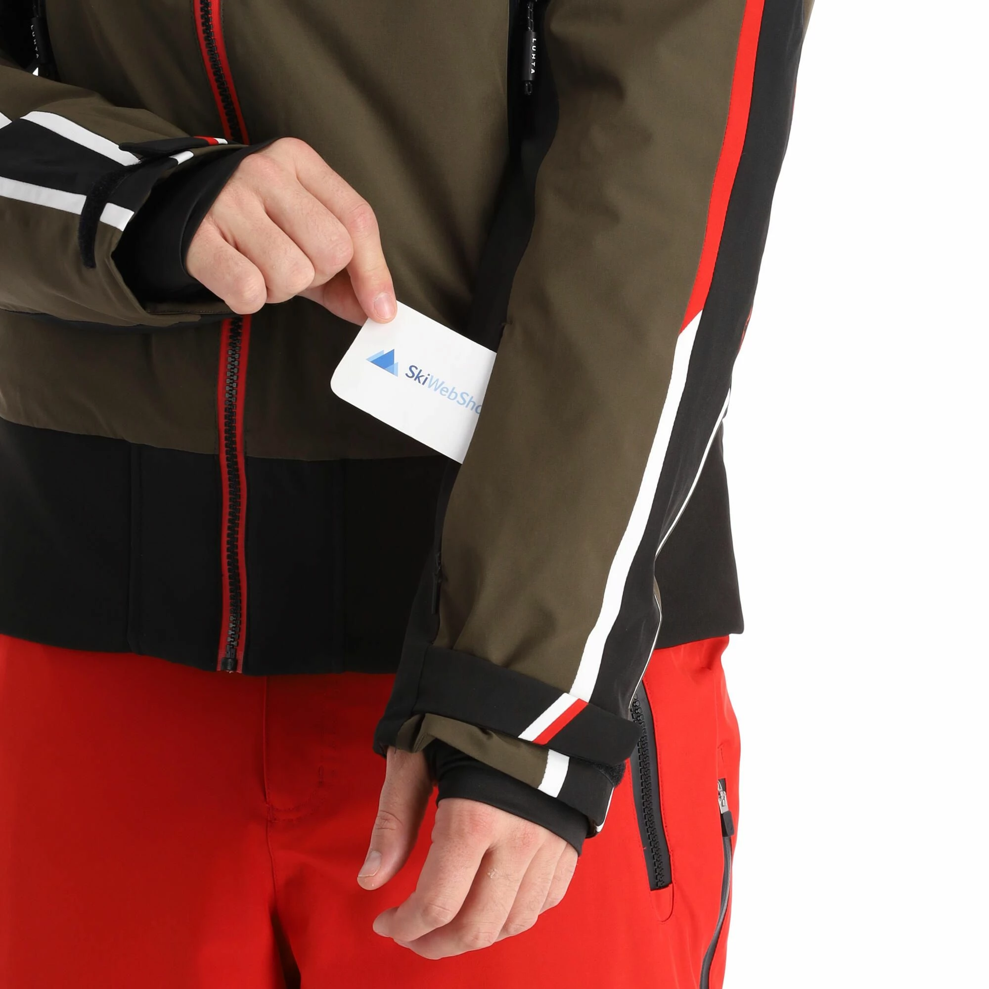 Luhta, Ahmo Ski-jas Heren Dark Olive Groen 9 Luhta, Ahmo Ski-jas Heren Dark Olive Groen - Afbeelding 7