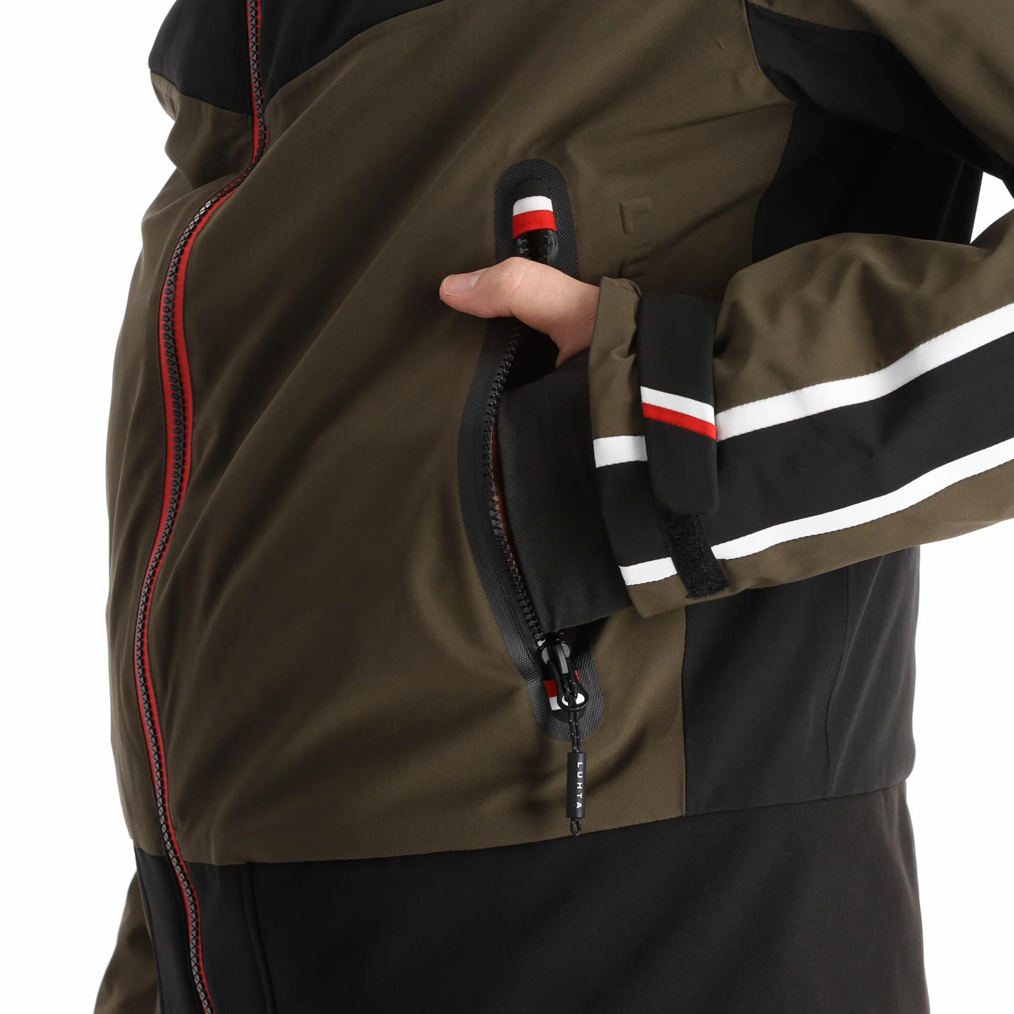 Luhta, Ahmo Ski-jas Heren Dark Olive Groen 12 Luhta, Ahmo Ski-jas Heren Dark Olive Groen - Afbeelding 10