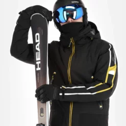 Luhta, Ahmo Ski-jas Heren Zwart -XUEFENG EXTREME OUTFIT luhta ahmo aa jas gevoerd heren zwart 22luhta132v2 BI 05
